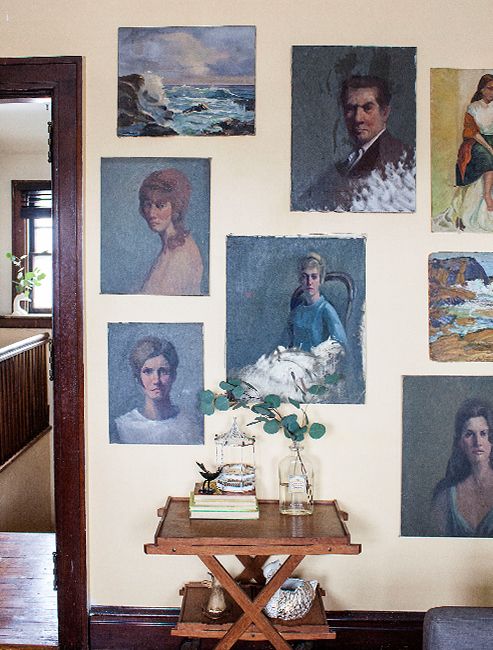 decorating with vintage photos